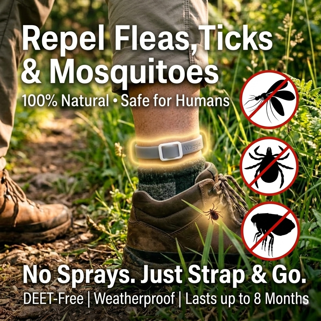 cãolarinho™ - Coleira natural contra pulgas, carraças e mosquitos