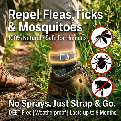 cãolarinho™ - Coleira natural contra pulgas, carraças e mosquitos